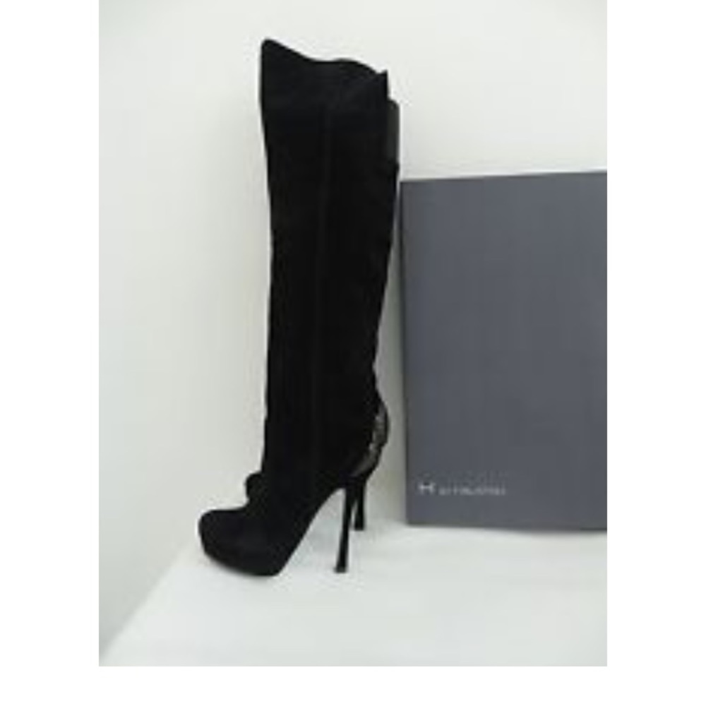 Over the knee high heels stiletto boots